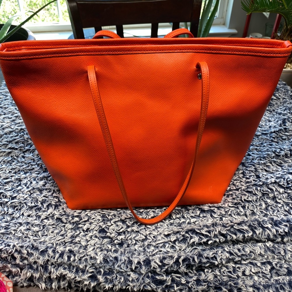 Orange coach tote - Picture 8 of 11